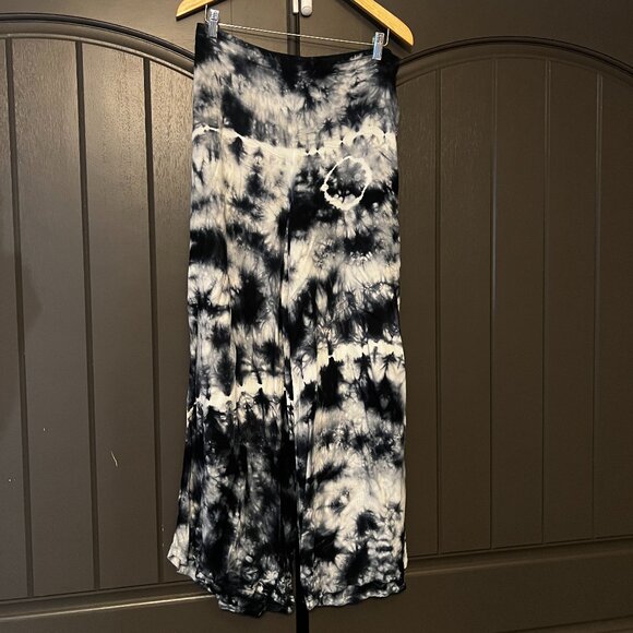 Young Fabulous & Broke Aiko Tie Dye Wide Leg Pants L - Picture 1 of 6
